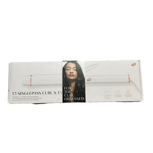 T3 SinglePass Curl X Extra-Long Barrel Hair Curling Iron 1.5"